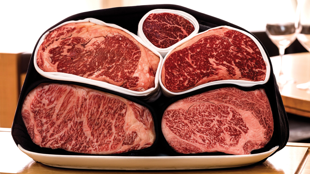japanese and american wagyu beef