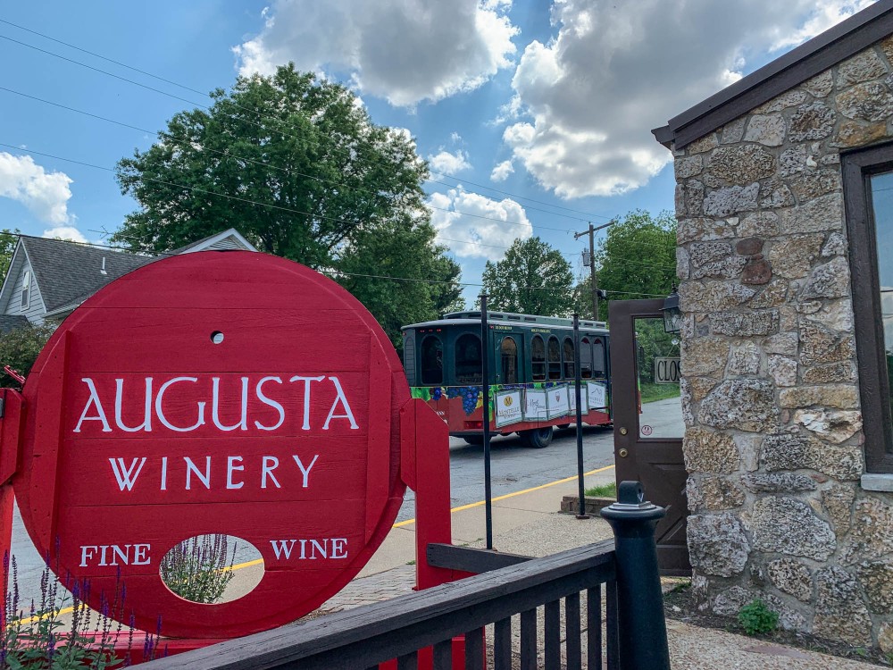 Augusta Winery Sign